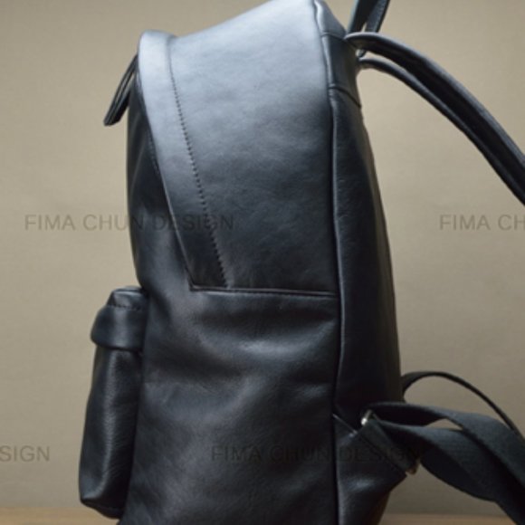 Leather backpack main image 5
